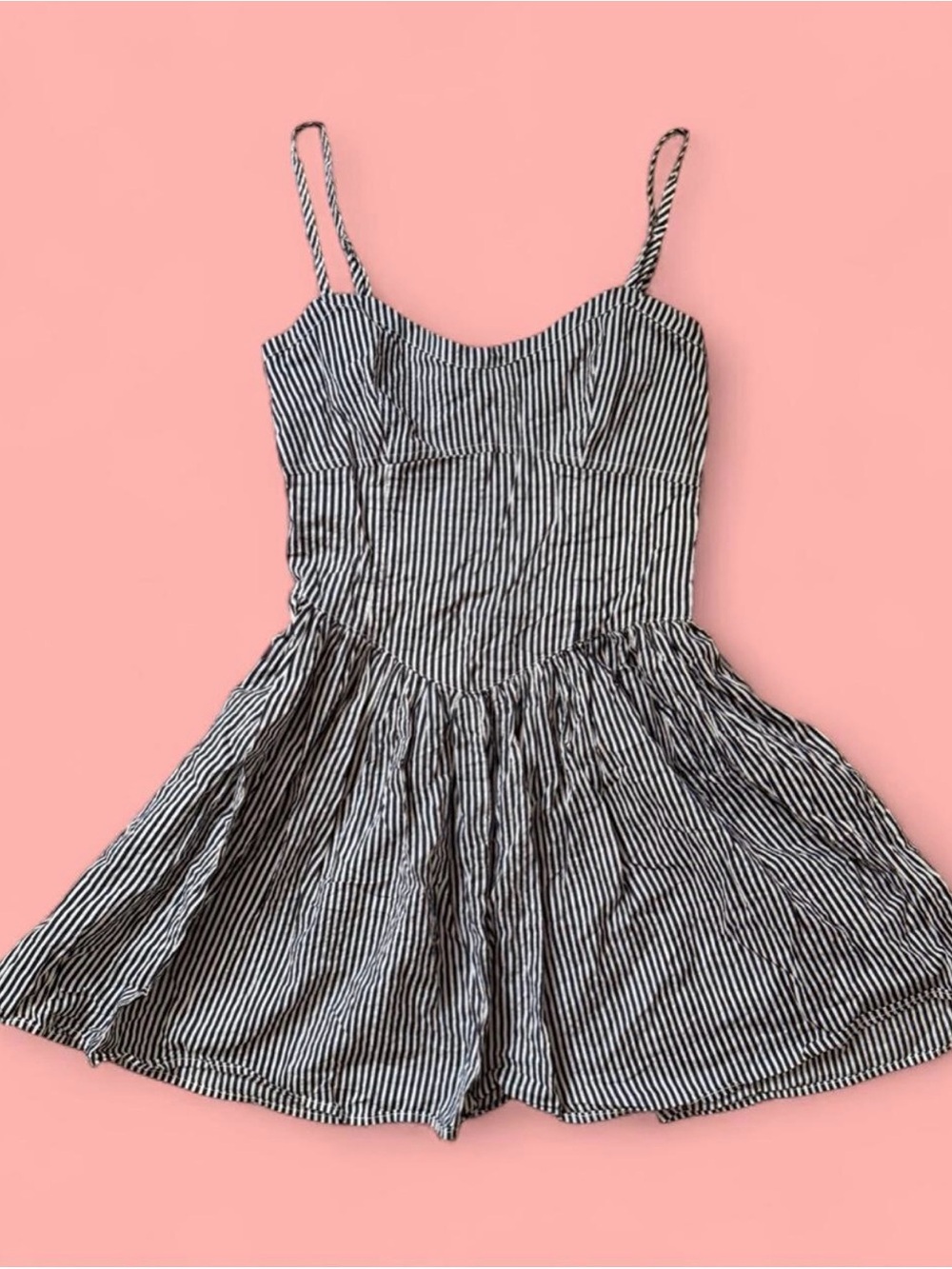 Ciao Lucia Black & White Striped Top